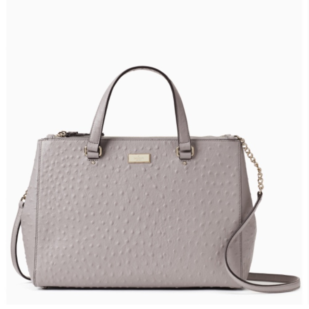♠️KATE SPADE Gorgeous Embossed Leather Satchel